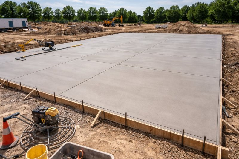 Commercial Slab Installation in Katy, TX